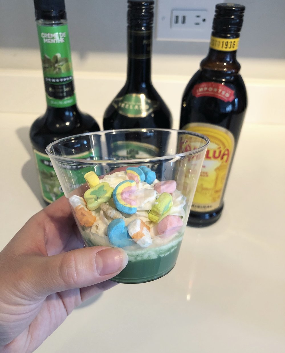 St. Patrick’s Day Cereal Shots
