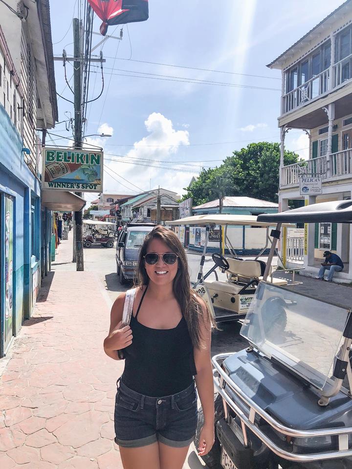 ambergris caye street