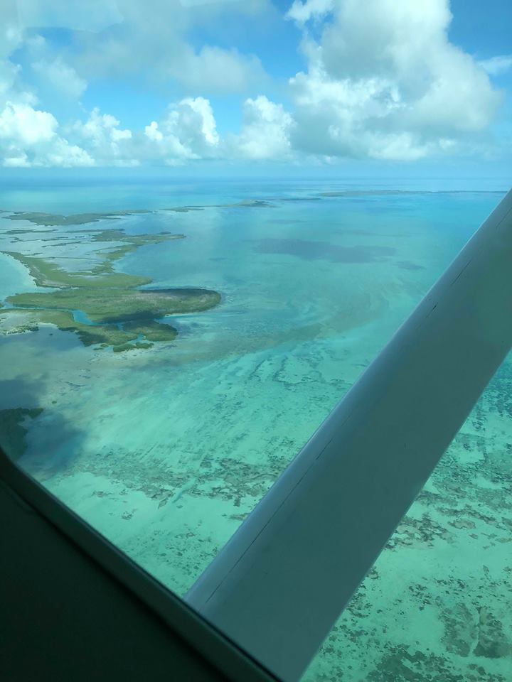 flying to ambergris caye