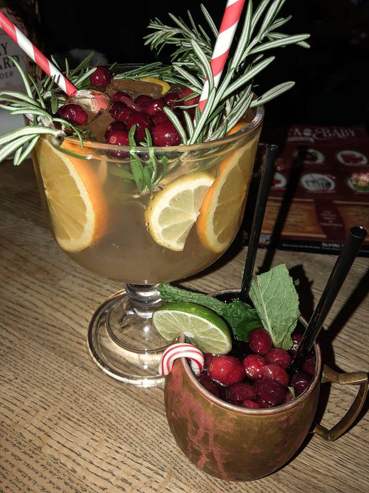 santa baby christmas bar drinks