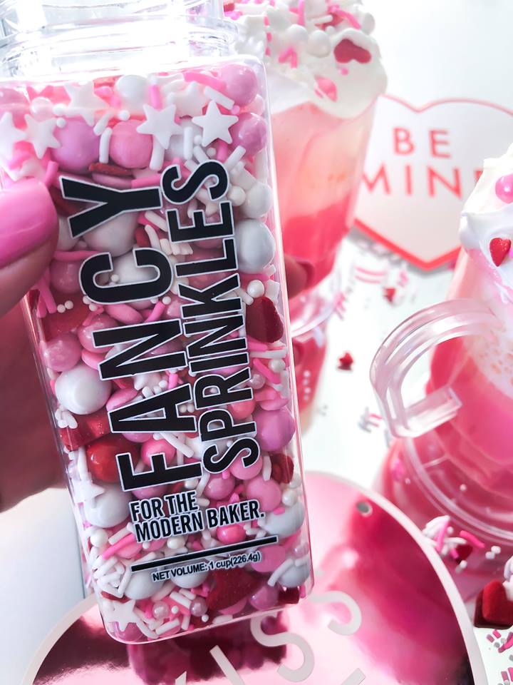 pink hot chocolate valentine's day recipe