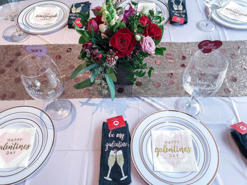 galentine's day dinner party