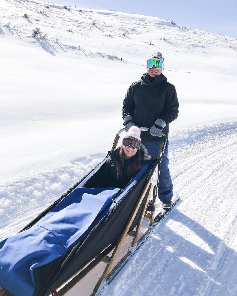 dog sledding steamboat springs grizzle-t dog & sled works