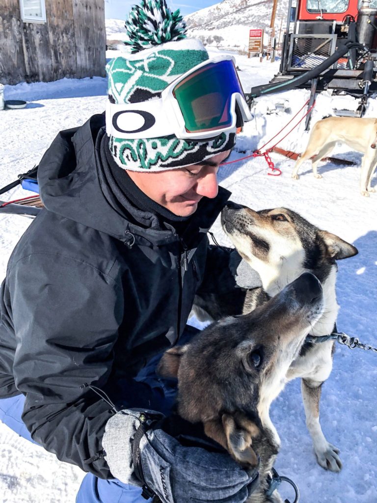 dog sledding steamboat springs grizzle-t dog & sled works