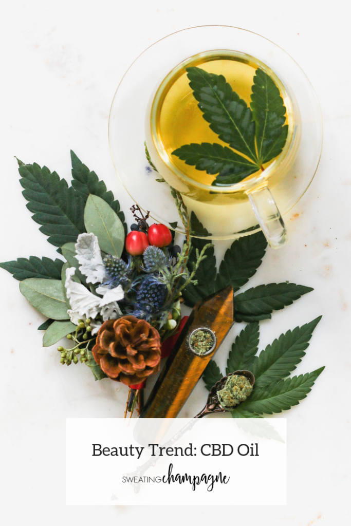 cbd oil beauty trend