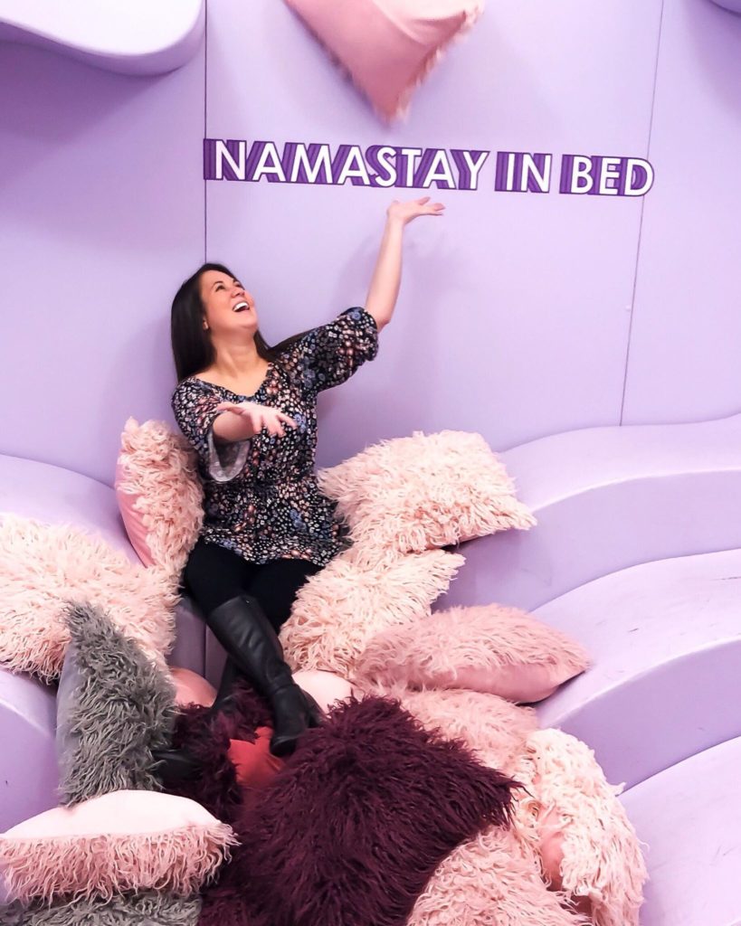 winky lux chicago namastay in bed