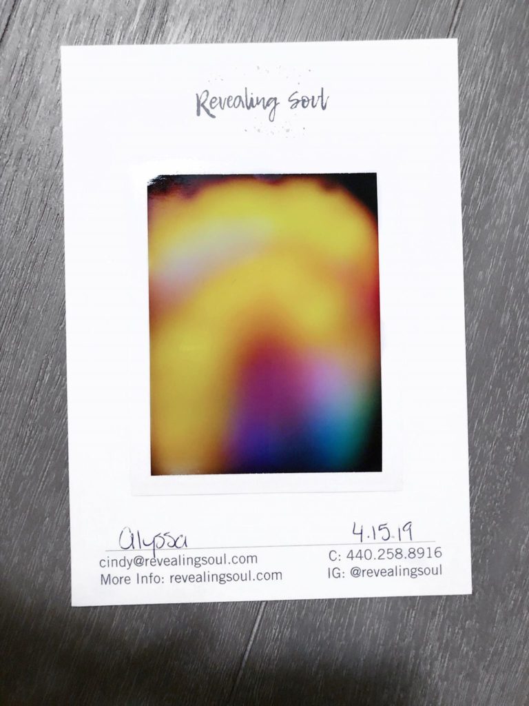 revealing soul aura reading result