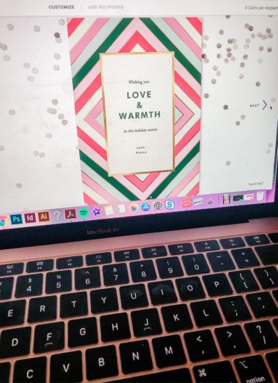 Sending Holiday Cheer with Paperless Post