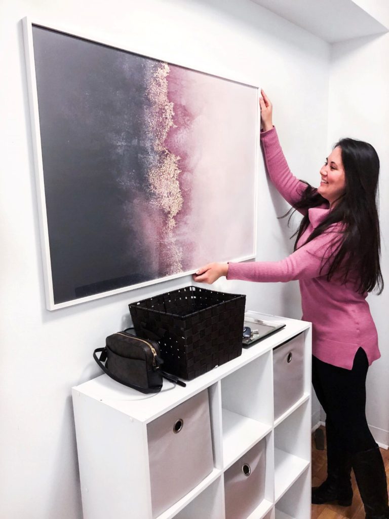 hanging my poster from poster store
