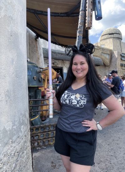 Star Wars Lightsaber Workshop at Disney World